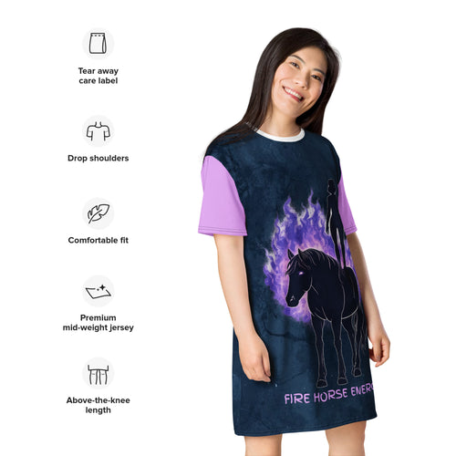 Fire Horse Energy - Tee dress
